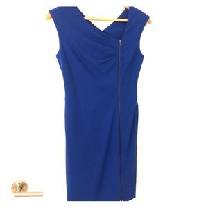 Blue Calvin Klein dress